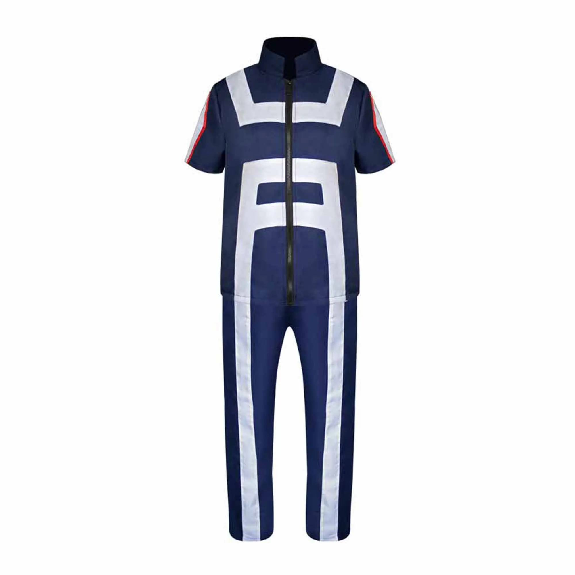 My Hero Academia Аниме Boku no Hero Bakugou Katsuki/Iida Tenya/Todoroki Shouto, костюм для косплея, спортивный костюм My Hero Academy, Топы+ штаны - Цвет: My Hero Academia