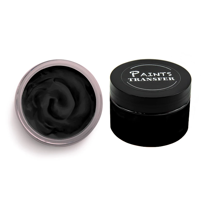 Black 1US fl. oz мел паста для переноса мела PaintsTransfer - Цвет: Black