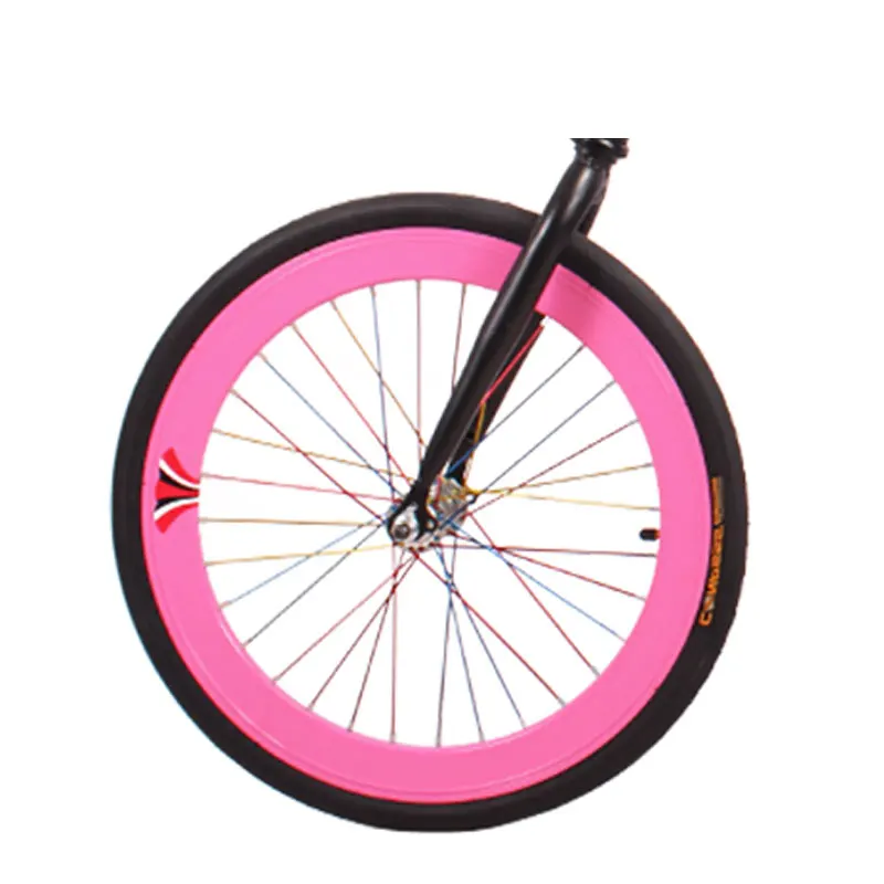 Road Bike Fixed Gear 20 Inch Adult Students Aluminum Alloy Rim Men and Women Mini Bicycle Light New Cool Tide