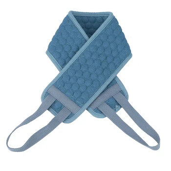 

Exfoliating Back Scrubber Bath Shower Strap Spa Skin Brush Sponge Body Massage Durable Powerful Decontamination Bath Tool