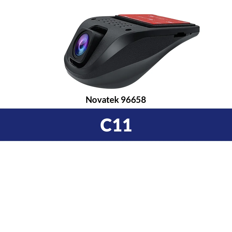 C11 E-ACE скрытый Автомобильный видеорегистратор Wifi видеорегистратор видеокамера двойная камера Объектив Full HD 1080P Мини Камера авто Регистратор - Название цвета: C11