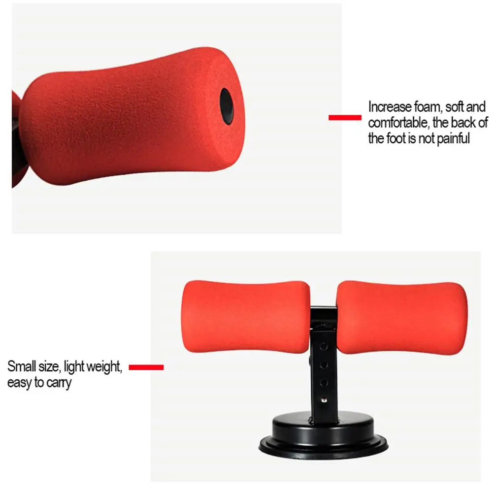 Portable Sit-up Machine Suction Cup Type Abdominal Abdomen Sit-up Aid Home Vest Line Weight Loss Belly Fitness Equipment