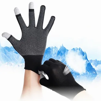 

2020 New Arrival Summer Breathable Anti-skid GEL Touch Screen Glove Summer Car Driving Riding Wrist Gloves Sun Protection Gloves