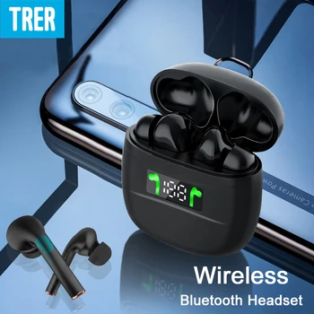 

TRER Pro Wireless Earphones 9D HiFi Stereo Sports Earphones H1 Headphone Chip IPX7 Waterproof Wireless Earbuds With Microphone