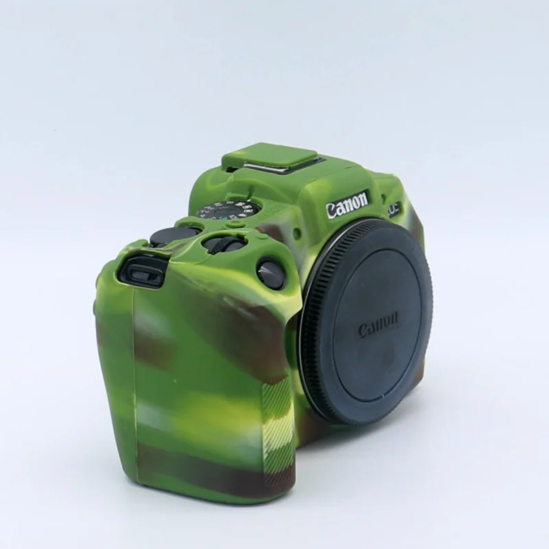 Silicone Armor Skin Case Body Cover Protector For Canon EOSR EOS R EOSRP EOS RP Body Camera Cover Protector Video Bag