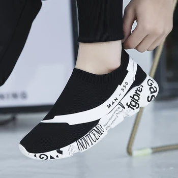 

men designer brand sneakers casual flat shoe Large size 39 trainers skate trend slip-on tenis sports shoes male luxury replica