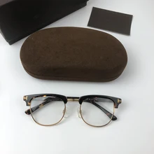 2021Vintage Tom For Man Optical Eyeglasses Round Frames Women Reading Myopia Prescription Glasses TF0483