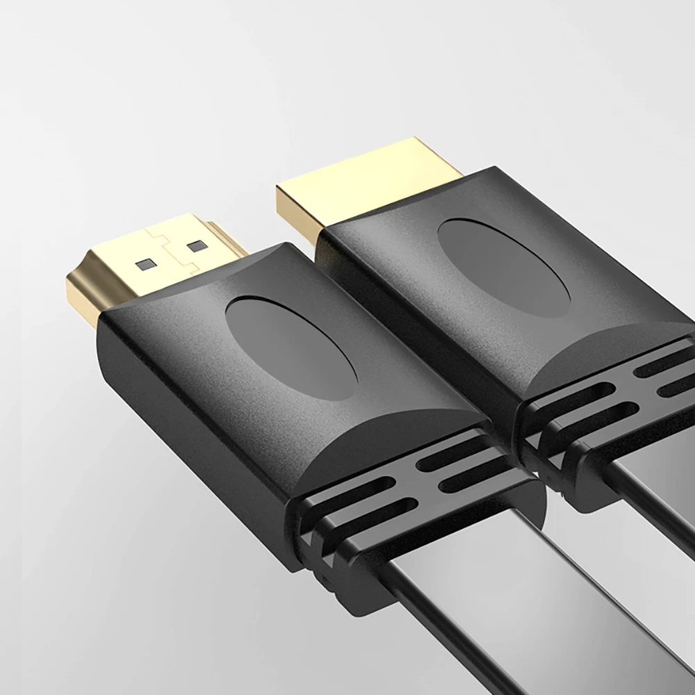 Высококачественный позолоченный интерфейс из меди 19+ 1 3D 2K 4K 1,5 m 5m 5FT 15FT HDMI кабель для full HD 1080P проектор ТВ