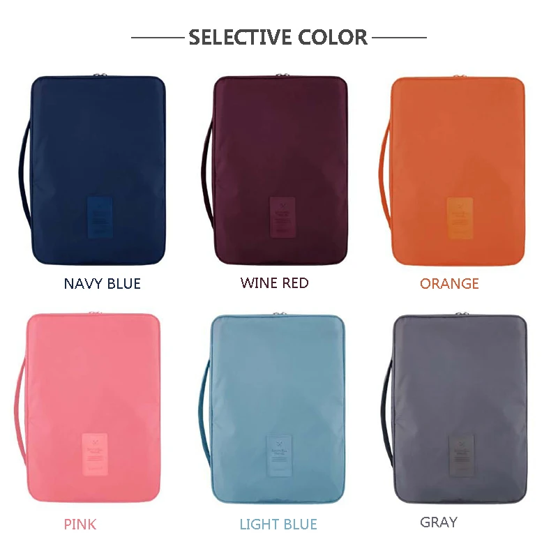 6-Цвет Портативный широкополые рубашка сумка для хранения Бизнес Чемодан с галстуком-бабочкой и сумку для хранения многофункциональный мешок для сбора 36*26*0,5 см