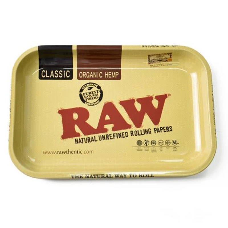 

Rolling Tray RAW Rolling Papers Cigarette Smoke Accessories Tool Tobacco Storage Plate Discs for Herb Grinder Useful 18cm*14cm