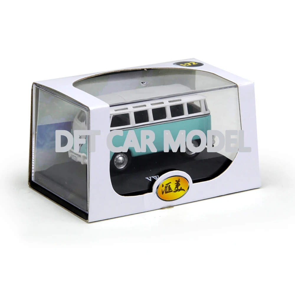 Литья под давлением 1:72 VW Самба модель автобуса детская игрушка Оригинальный