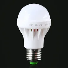 Светодиодный светильник 7 Вт, постоянный ток, большая полукруглая пластиковая энергосберегающая лампа, светодиодный ночник, лампа для кормления, белая лампа