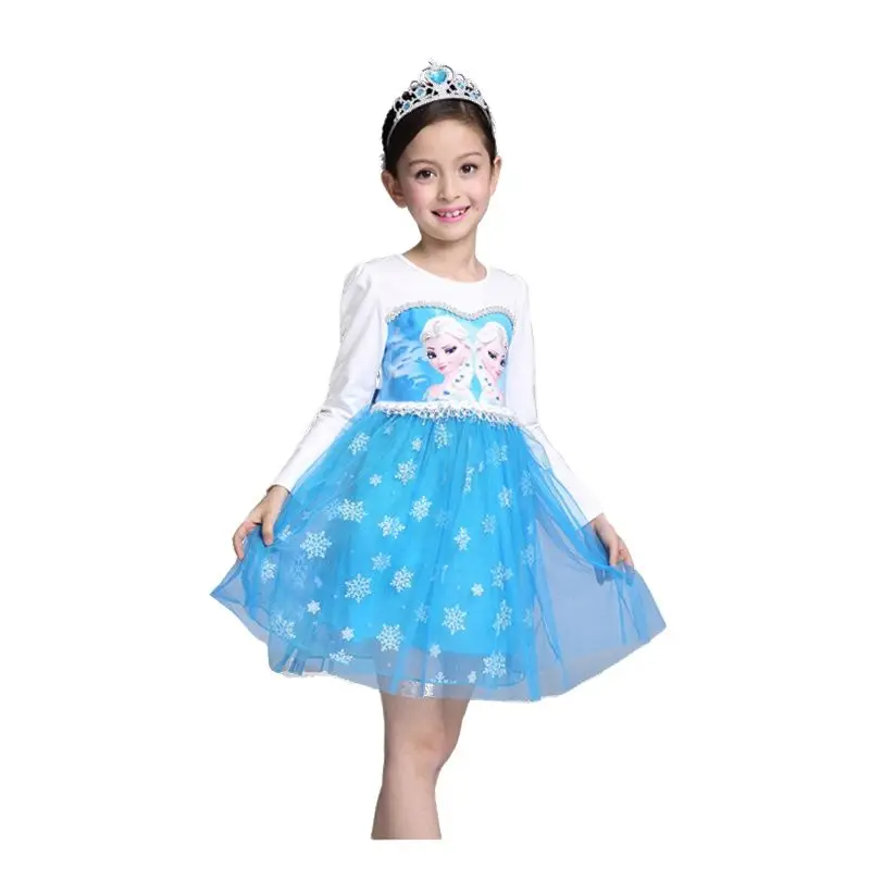 DISNEY FROZEN SOPHIA DRESS ELSA ANAA GIRLS PRINCESS CHILDREN PARTY FANTASIA VESTIDOS INFANTS SUMMER BABY KIDS CUSTOM SNOW QUEEN | Детская