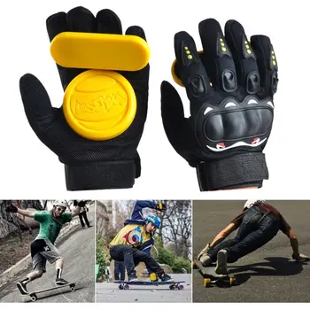 

Longboard Gloves Thick Downhill Freeride Slide Protector Skateboarding Gear G99D