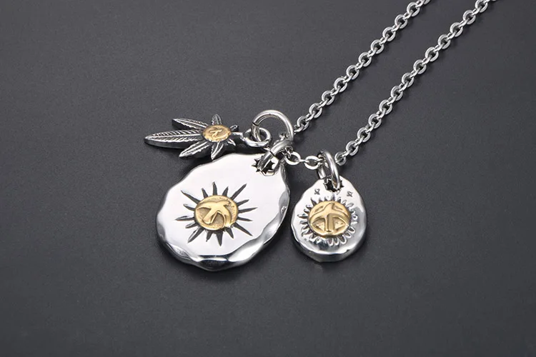 商务男金顶飞鹰吊坠 钛钢项链手链吊坠 (18)