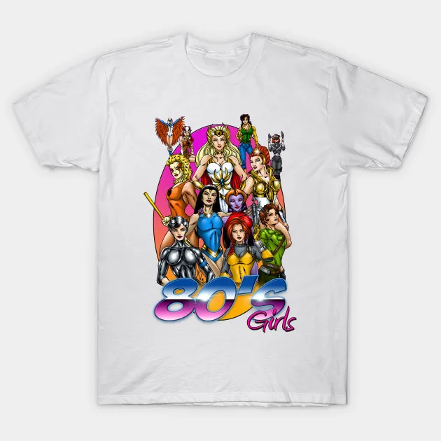 Pria Im 80 S Gadis Kaos Wanita T Shirt 