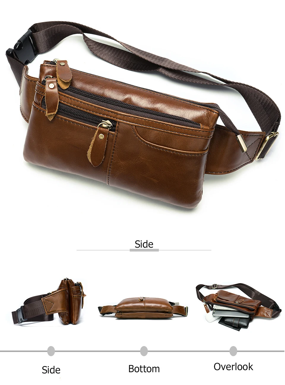 WESTAL сумка на пояс мужская поясная для телефона поясные сумки бедро мужские талия