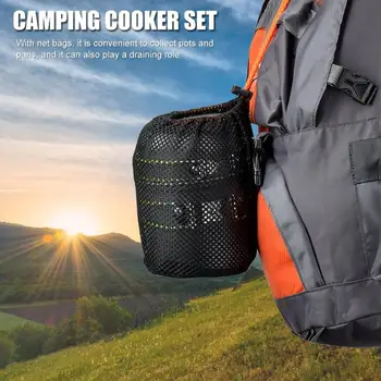 Ultralight Camping Cookware Set  2