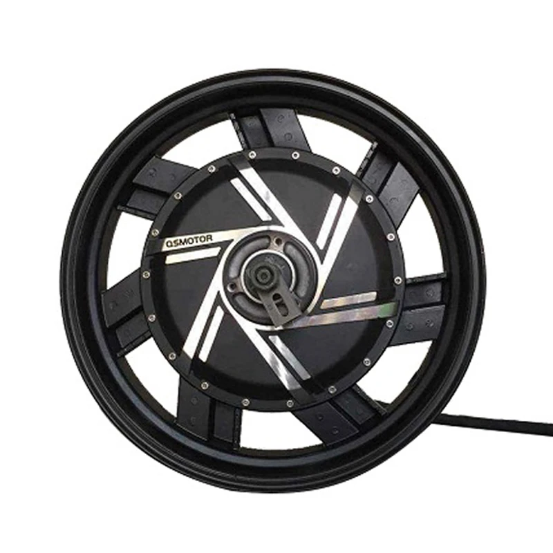 QSMOTOR 17inch 4000W Electric Motorcycle Wheel Hub Motor (40H) V3