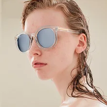 Близорукость Солнцезащитные очки женские круглые зеркальные-1,0/-1,5/-2,0/-2,5/-3,0/-3,5/-4,0 с градусом солнцезащитные очки для женщин класса точка