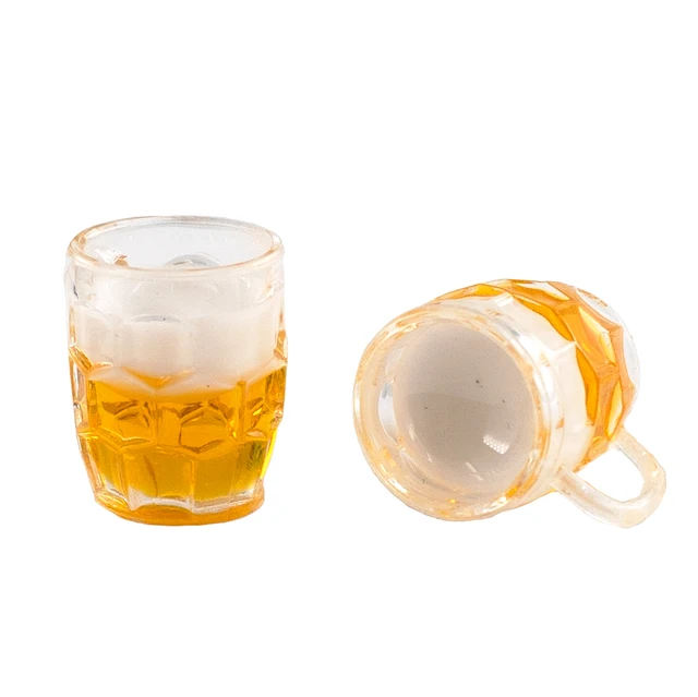 1/12 Dollhouse Miniature Beer Mug Mini Lemon Cup Drinks Toy for ob11 bjd  Blythe Decoration Doll House accessories 3
