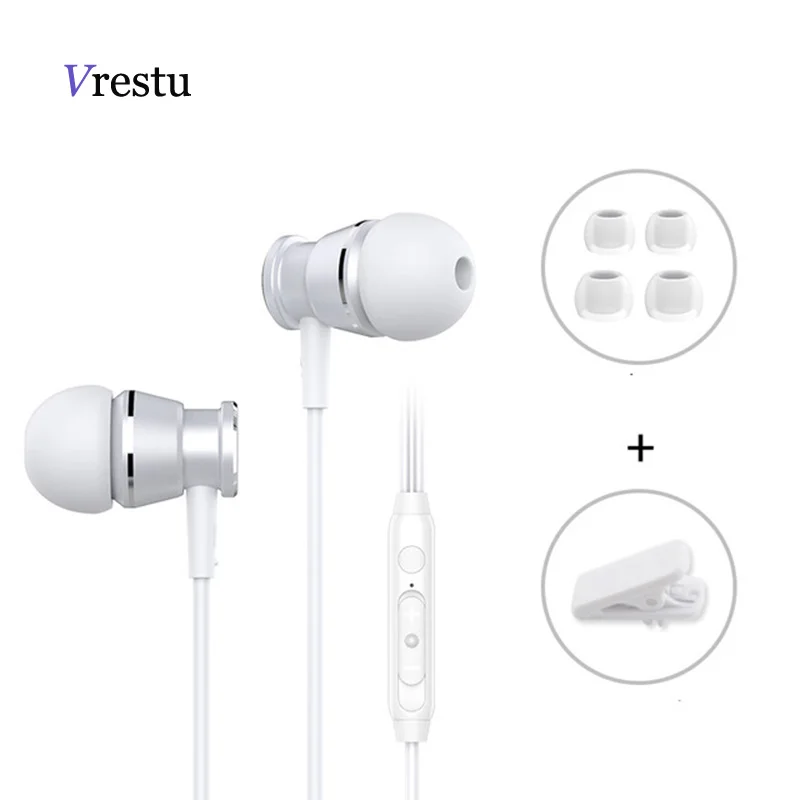 

In-Ear Wired Earphone 3.5mm Earbuds Earphone Music Sport Gaming Headset with Mic for iPhone Xiaomi Samsung Huawei P8 Stereo Call