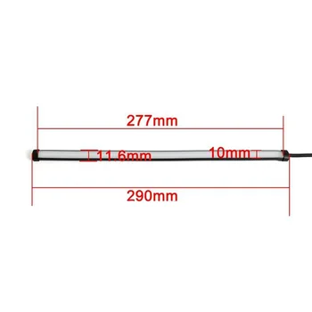 

Switchback LED Light Strip Motorcycle Brake Turn Signal Strip Lights New