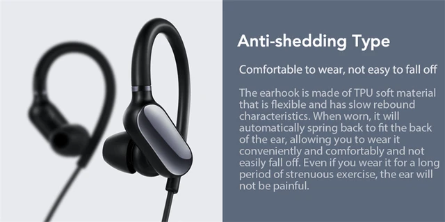 Xiaomi Wireless Mi Sports Bluetooth Wireless Earphones With Mic Mi