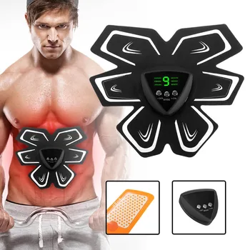 

Abdominal Muscle Fitness Massager Electronic Muscle Exerciser Machine Fitness Toner Belly Exercise Toning Gear Workout Equipment
