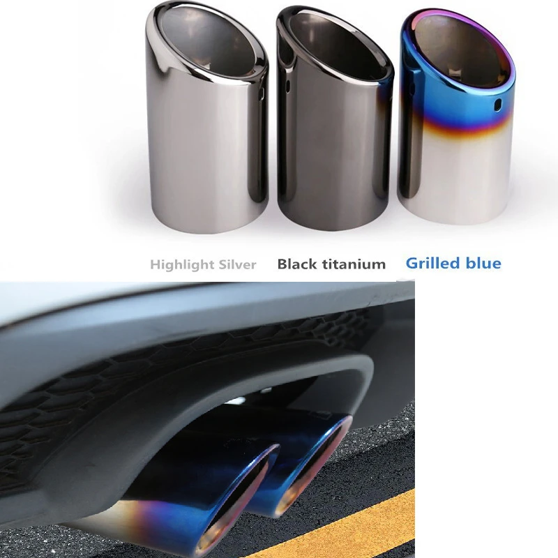 ステンレス鋼の車のエキゾーストマフラーカバー 2個 ボルボxc60 S60 V60 Xc90 V40 ホンダシビック Bmw X3 Z3 シートレオン Mk2用 Car Stickers Aliexpress ステンレス鋼の車のエキゾーストマフラーカバー 2個 ボルボxc60 S60 V60 Xc90 V40 ホンダシビック Bmw X3 Z3 シートレオン Mk2用 Car Stickers Aliexpress