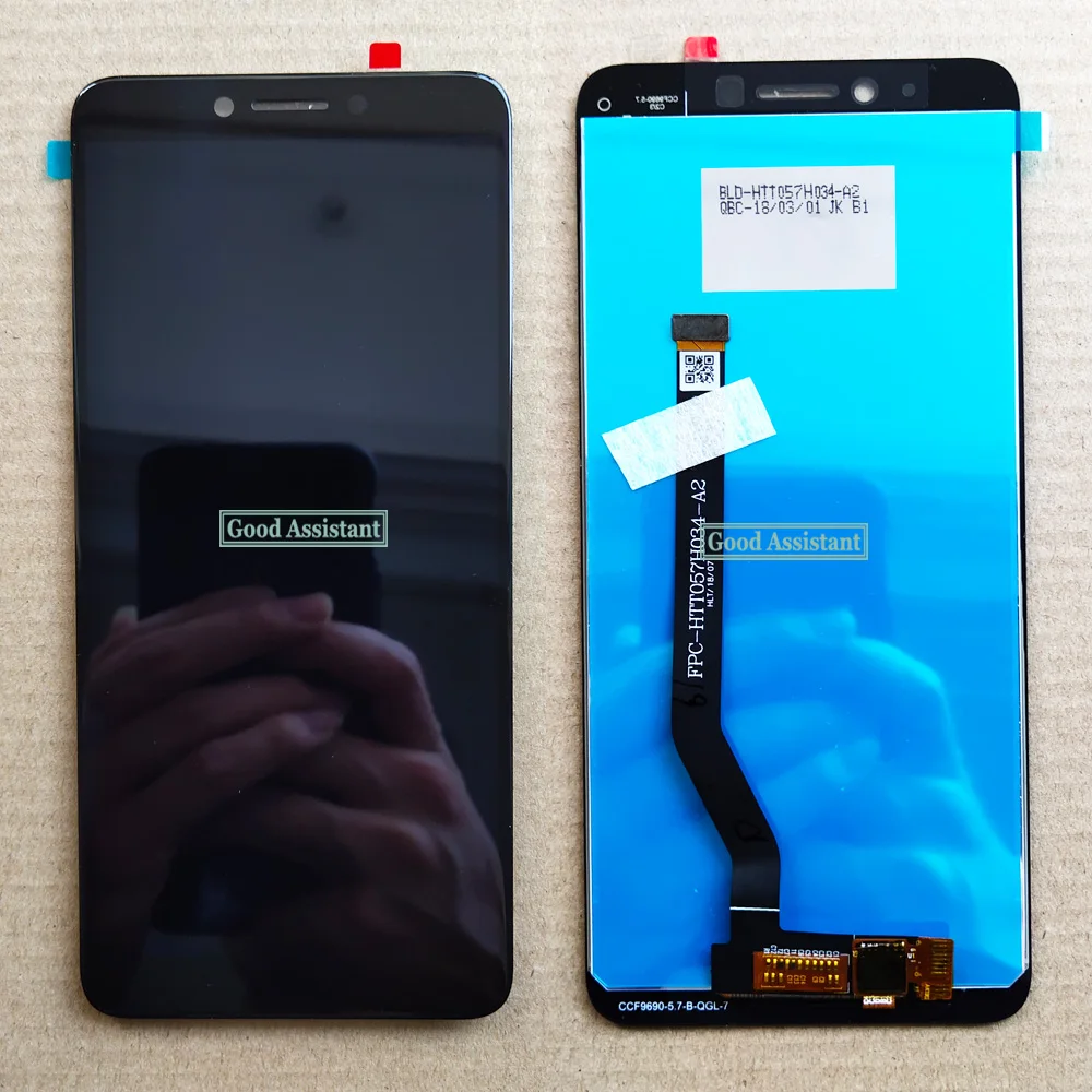 100% протестированный 5 7 &quotчерный/синий для Lenovo K5 K350T k350 T ЖК-дисплей сенсорный