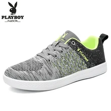 PLAYBOY Новая мужская прогулочная обувь дышащие легкие кроссовки Мужская Спортивная обувь для улицы Мужская Брендовая обувь беговые кроссовки