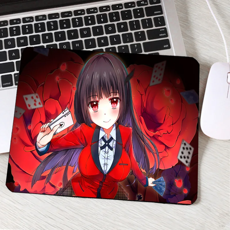 Сексуальный красивый милый Аниме Девушки Jabami Yumeko комикс маленький резиновый коврик для мыши Kakegurui анимация манга стол из поликарбоната коврик для ноутбука