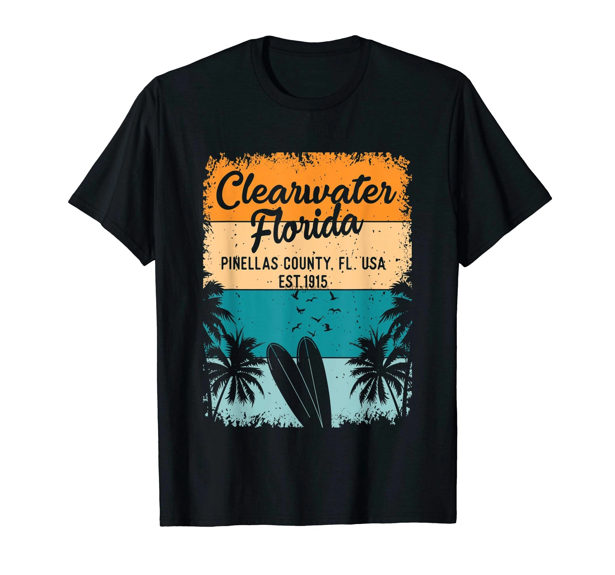 Футболка Clearwater Beach Florida FL с сувенирами и подарками для мужчин женщин |