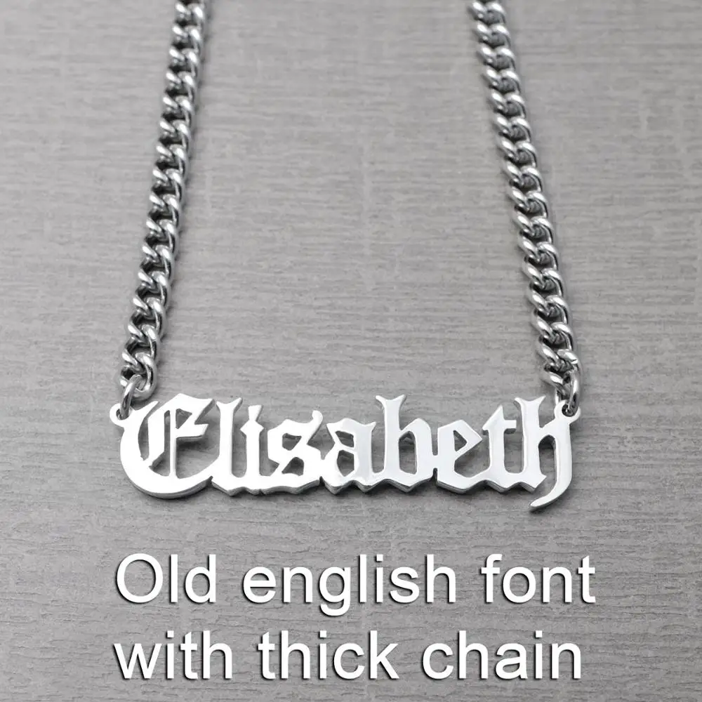 Personalized Name Necklace and Custom Jewelry for Her: Custom Name Necklace and Customized Gift image 5