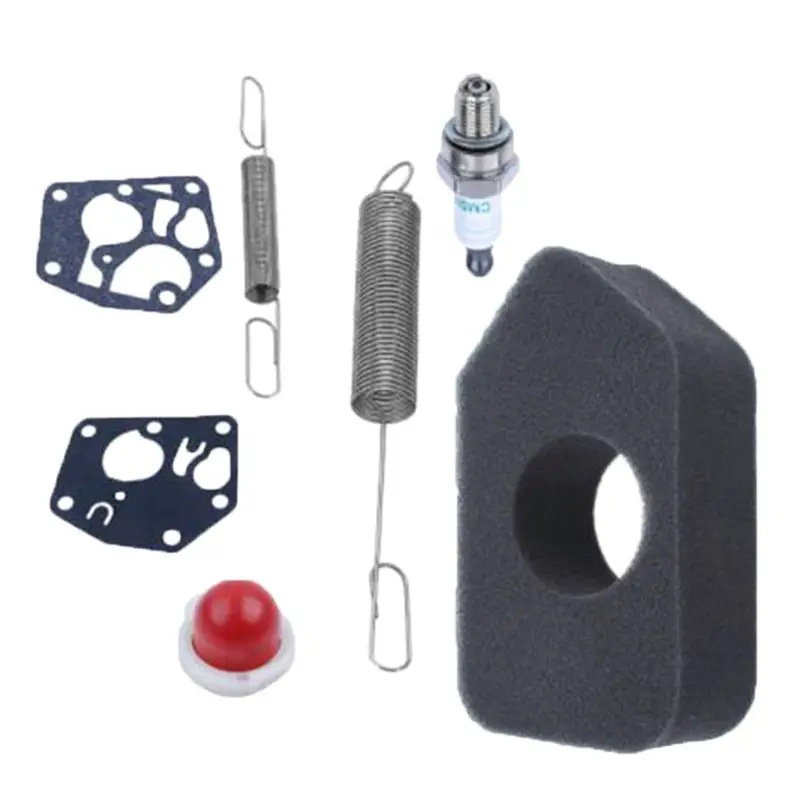 Spring Air Filter Gasket Primer Bulb Kit For Briggs Stratton 691859 692211 Repalces For Sprint 450 500 Engines Classic engine air filter kit
