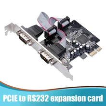 Aliexpress - PCI-E Card To 2 Serial Port RS232 Expansion Cards 2 Ports 9922 Riser Card Serial Controller PCI-E Adapter For Expansion Bus