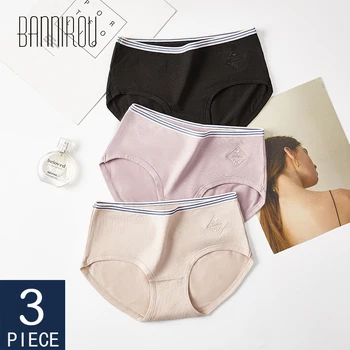 

Underwear For Woman Cotton Sport Soft Briefs Panties Woman Underwear 3 Pcs High Quality Panties For Woman Sports Cotton New