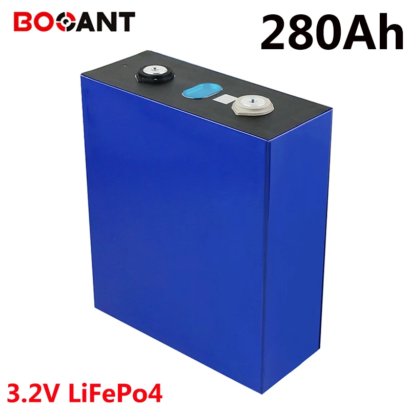 16pcs 3.2V 280Ah LiFePo4 battery for E-scooter Energy storage Solar system 51.2V 8000W rechargeable with 200A BMS | Спорт и