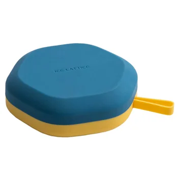 

Ice Square Trays with Lids,1-Pack 12 Ice Squares Food Grade Silica Gel Flexible and with Spill-Resistant Removable Lid Ice Squar