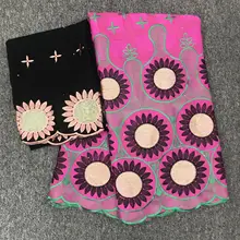 Швейцарская вуаль кружева в швейцарской последние Tissu Africain Broderie хлопок кружева ткань из Дубая высокого качества кружева 5+ 2 ярдов