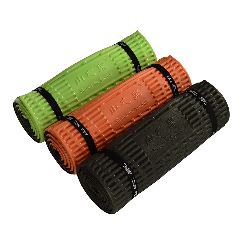 

Shan zhi quan [Non-Aluminum Foil Washboard Pad with Strapping] Washboard Foam Pad Outdoor Camping Coatings Moisture Proof Pad