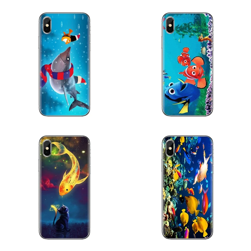 Five Trout Panel Painting fish Mobile Phone Case Cover For Samsung Galaxy S3 S4 S5 Mini S6 S7 Edge S8 S9 S10 Plus Note 3 4 5 8 9 |