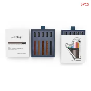 

1/3/5pcs Wooden Pen Extender Holder Sketching Drawing Pencil Lengthener School