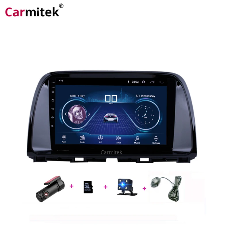 Carmitek 9 ''2din Android автомобильный Радио стерео gps навигации мультимедийный плеер головное устройство для 2012 2013 Mazda CX-5