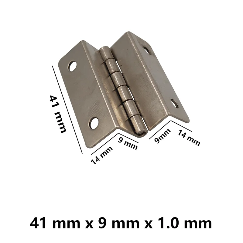 Vintage Furniture Cabinet Foldable Door Hardware Mute Double Bifold Hinge 2PCS furniture hinge cabinet door hinges cabinet hinges