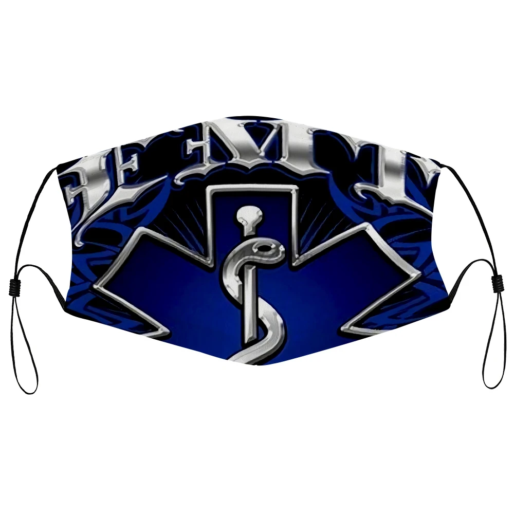 Dust mask with filter EMT Saving One Life At A Time Paramedic Fire Rescue EMS Men's Tee Face Cover | Аксессуары для одежды