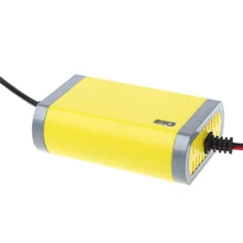 12V 2A Автомобиль Мотоцикл Смарт автоматический Батарея Зарядное устройство сопровождающий при непрерывной зарядке малым током светодиодный индикатор вилка стандарта ЕС/США