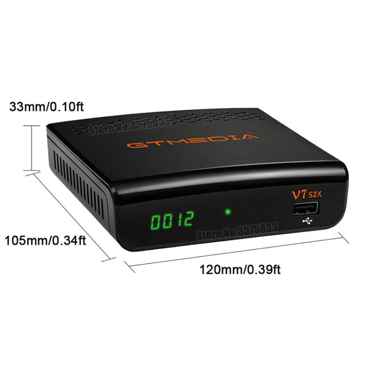 Высокое качество Gtmedia V7 S2X обновлен V7S HD спутниковый декодер Поддержка DVB 1080P USB Wi Fi