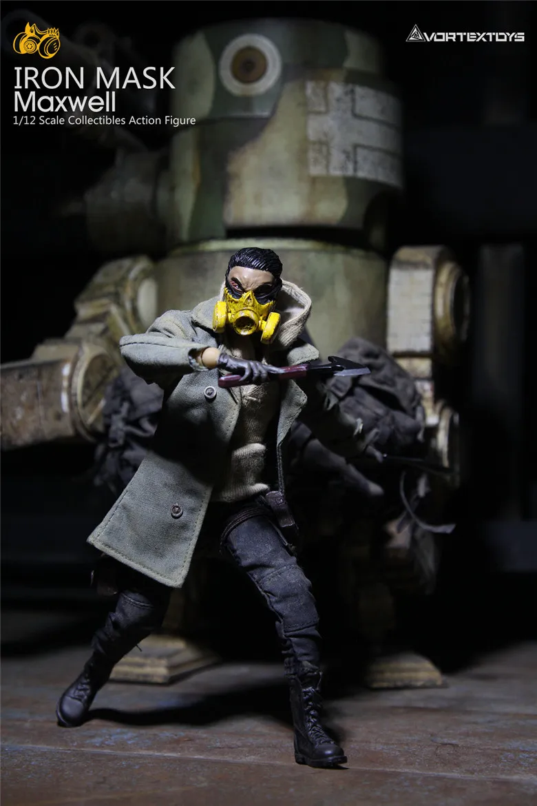 15 см мини Полный набор фигурка 1/12 масштаб Ranger Anonymous V00010 Max Well фигурка кукла с двойными головками " фигурка s вентилятор